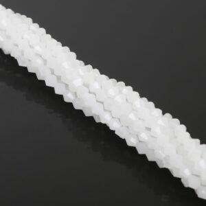 bicone white china
