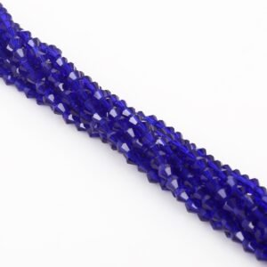 bicone dark blue