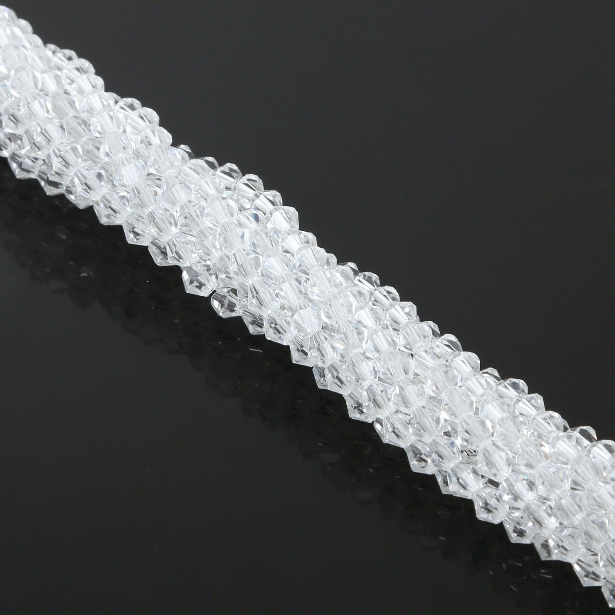 bicone transparent