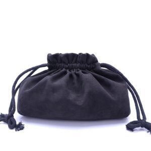 Removable Velvet Drawstring Pouch for Flocked Beaded Net Bag