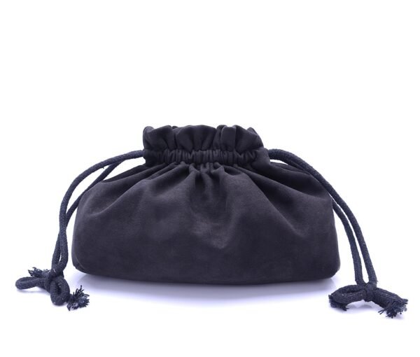Removable Velvet Drawstring Pouch for Flocked Beaded Net Bag