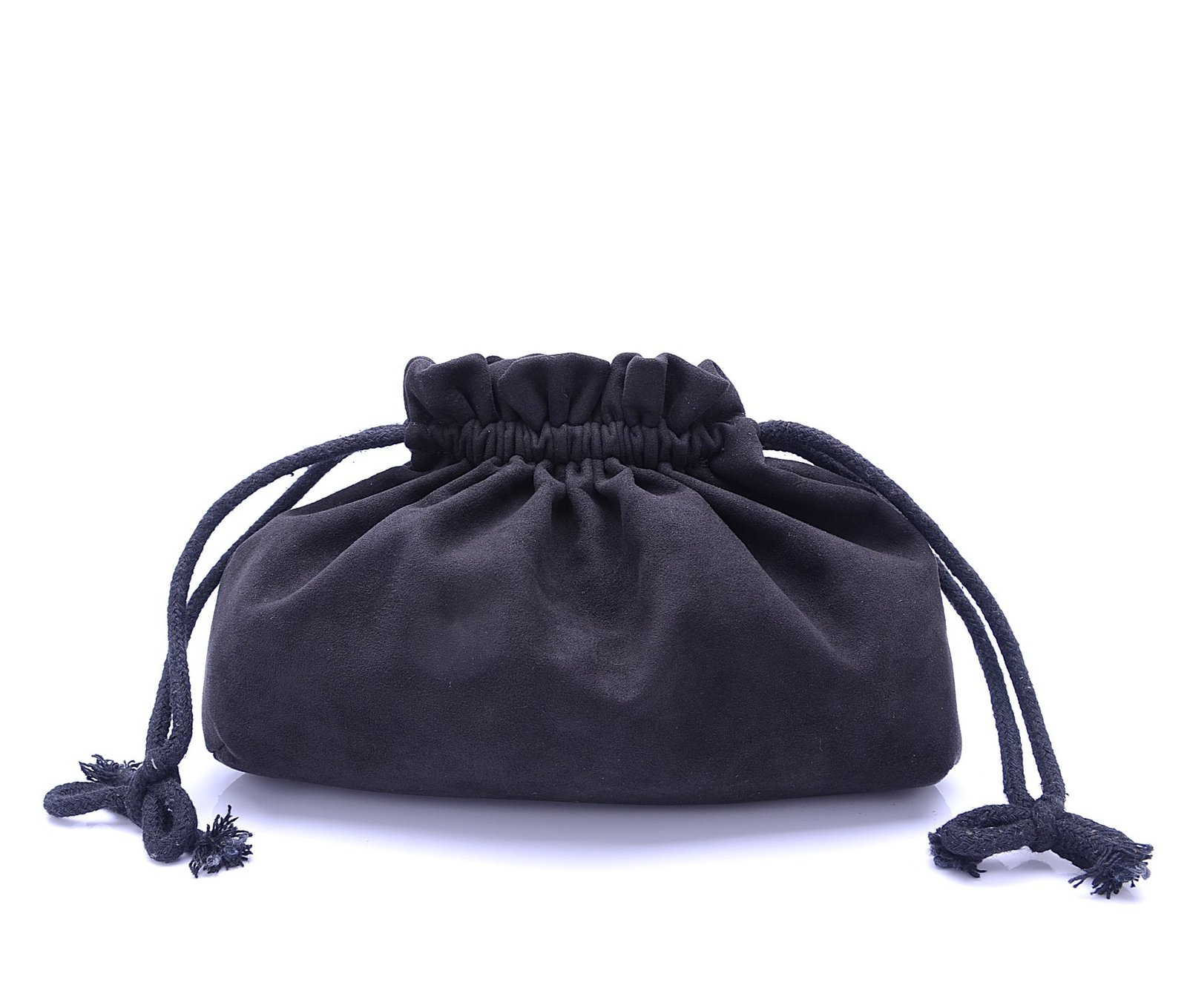 Removable Velvet Drawstring Pouch for Flocked Beaded Net Bag