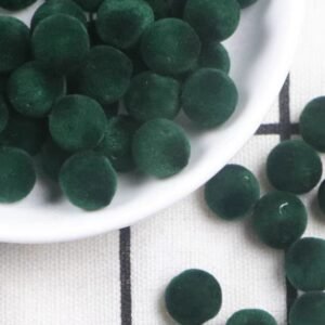 green flocked
