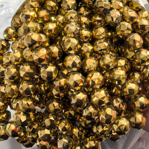 gold floral