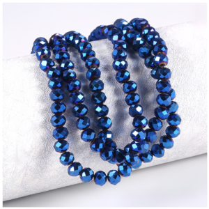 briolette blue plated