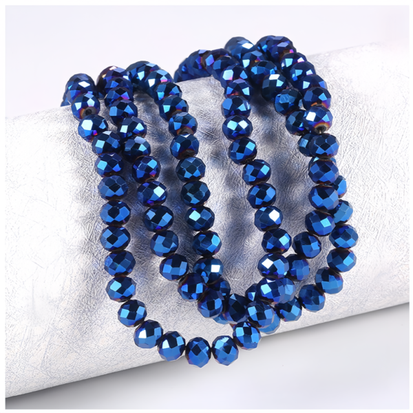 briolette blue plated