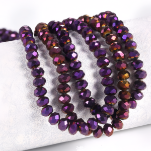 briolette purple plated