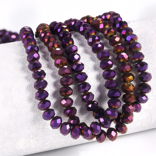 briolette purple plated