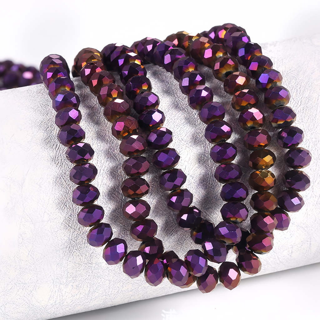 briolette purple plated