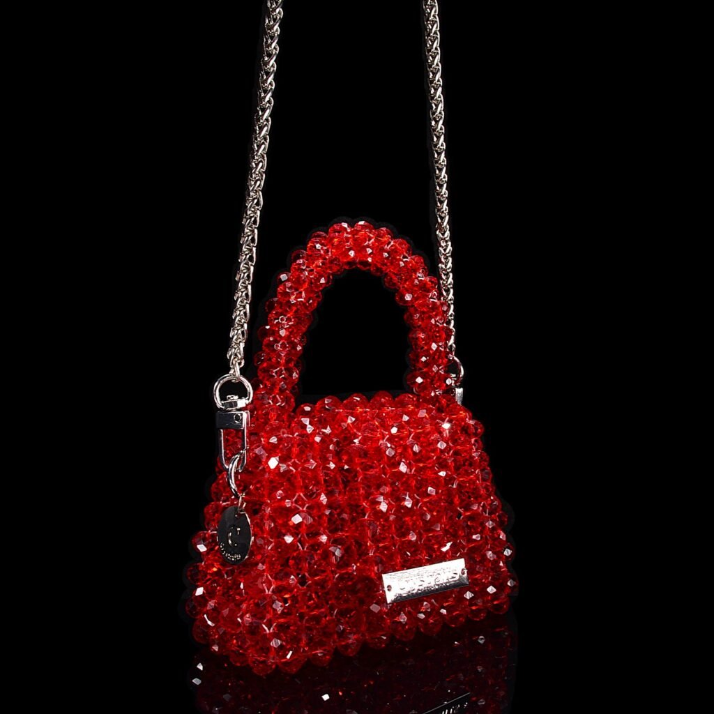Handmade Mini Crystal Bag