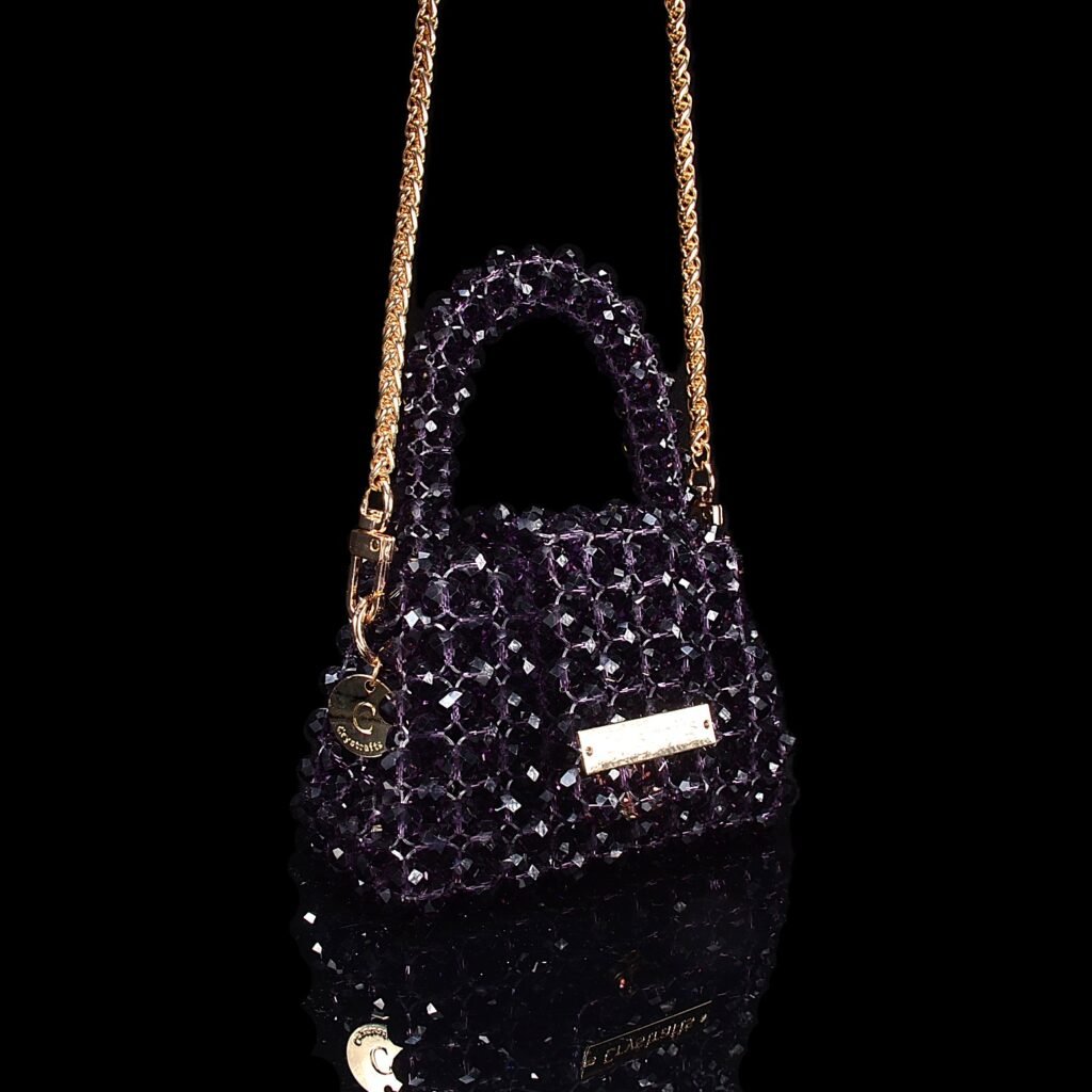 Handmade Mini Crystal Bag