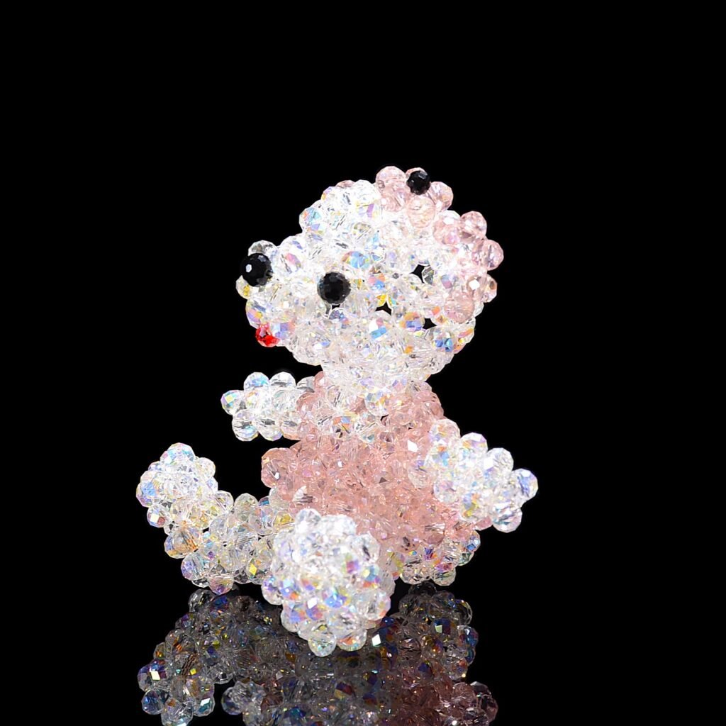 Handmade Crystal Beaded Teddy Bear