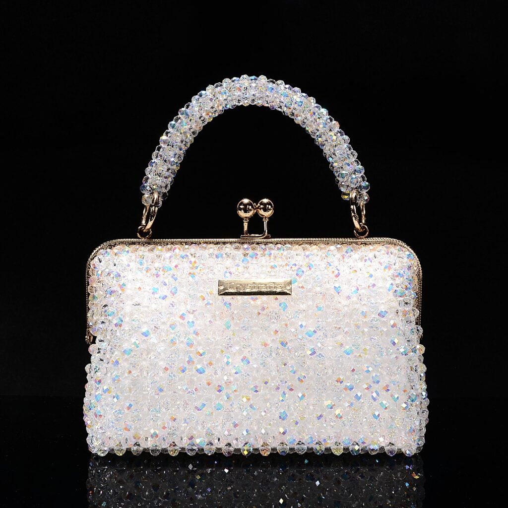 Classic Crystal Moon Bag 8mm Version Front View