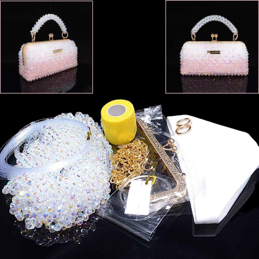 DIY Slim Crystal Moon Bag Kit