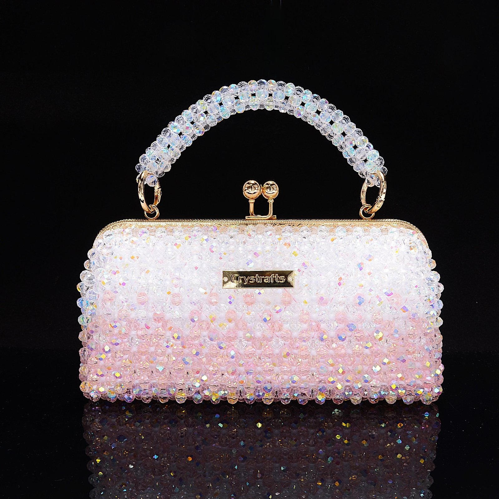 Slim Crystal Moon Bag - Image 9