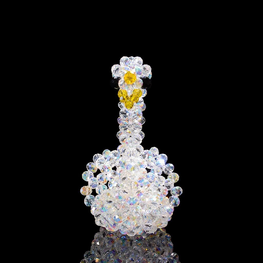 Crystal Beaded Swan