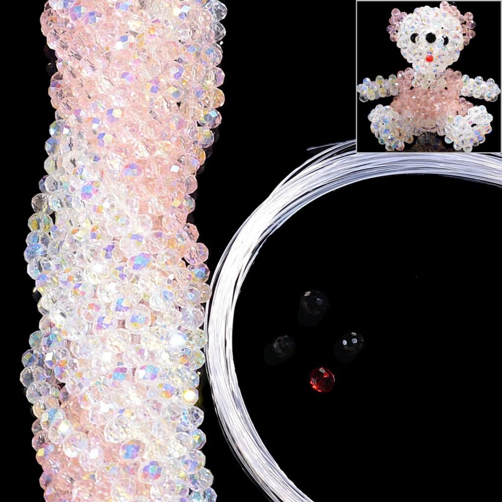 DIY Crystal Beaded Teddy Bear Kit
