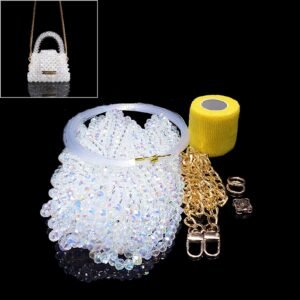 DIY Crystal Beaded Mini Bag Kit