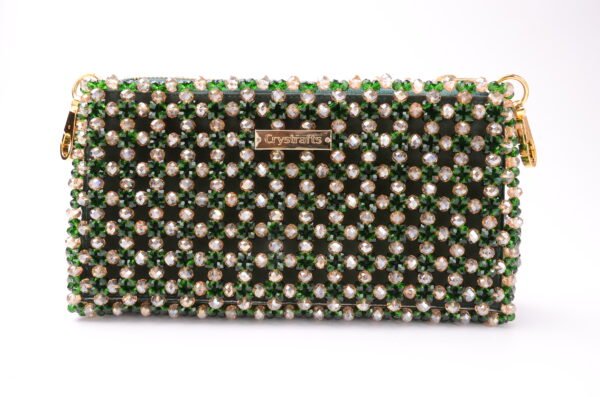 #032 Zip 8mm Crystal Bag