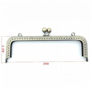 20cm standard metal frame clasp size guide with 6.2cm height and 81g weight